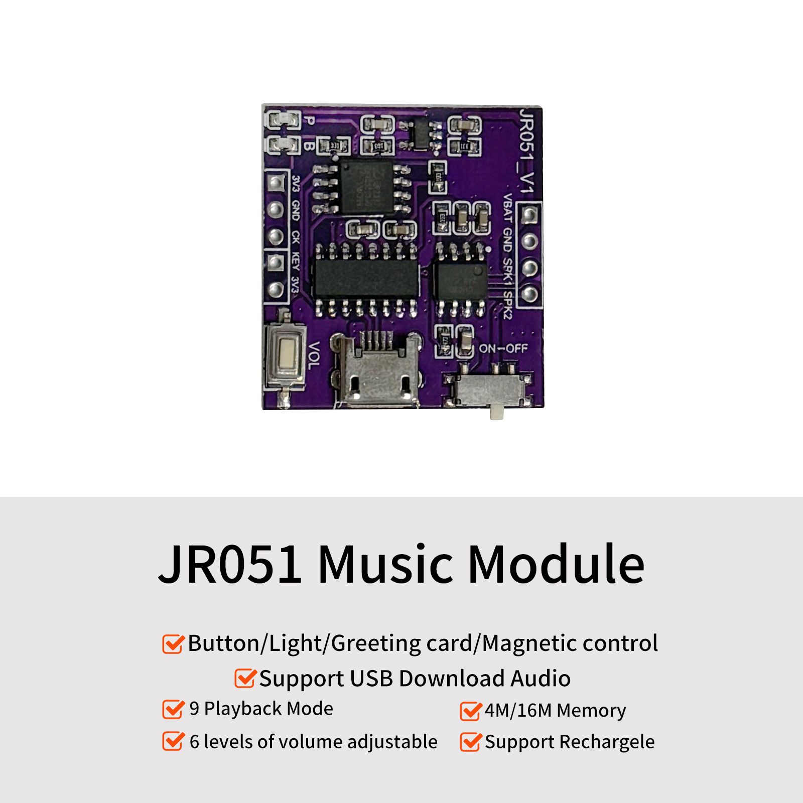 Audio Music To Download - Music Sound Tech Amplificateur 3W intégré,