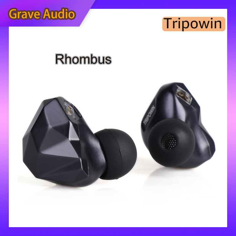 Audio Music Technology - Écouteurs Rhombus Tripowin 1BA + 1DD