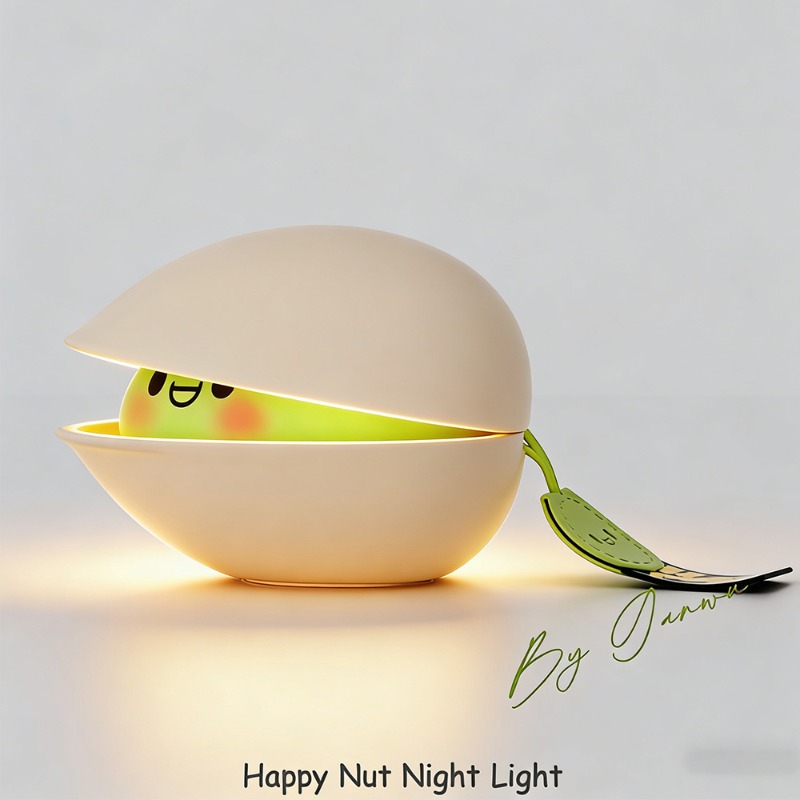 Audio Music Happy Birthday - Veilleuse Happy Nut en forme de