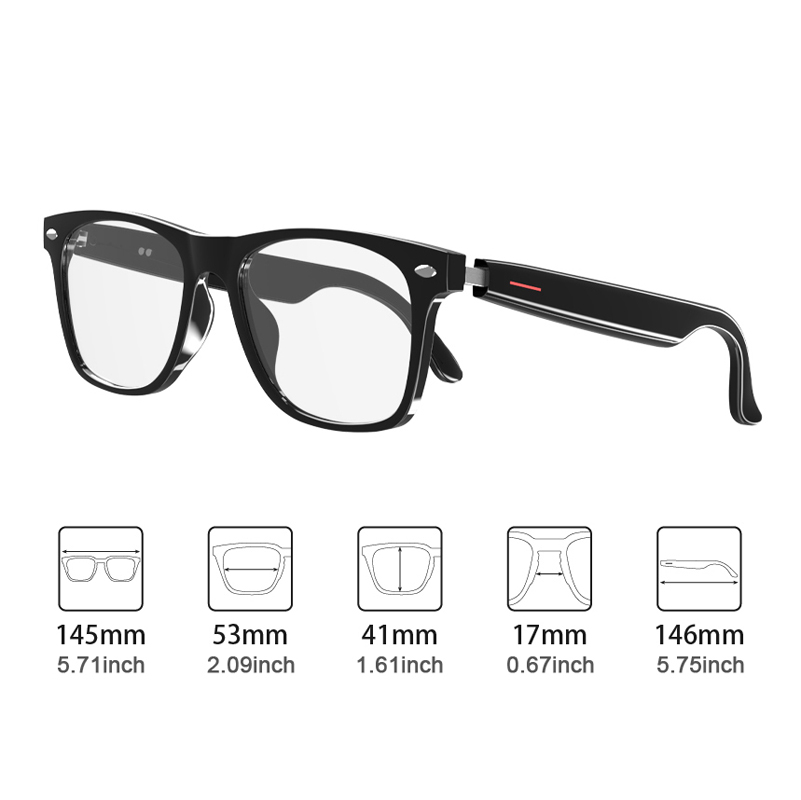 Audio Music Technology - Lunettes intelligentes KOIPSSE pour adultes avec