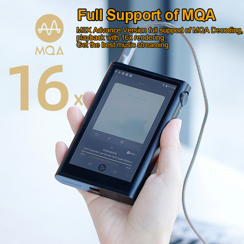 Shanling M3X Version avancée l - Audio Music Technology avis et prix