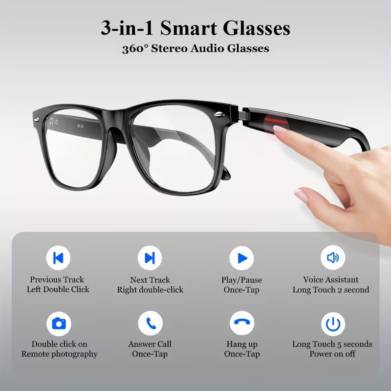 Lunettes intelligentes KOIPSSE - Audio Music Technology avis et prix